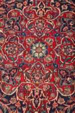 Antique Persian Kurk Kashan - Aura