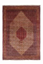 Persian Bidjar Revival Mahi Fish Design - Echelon