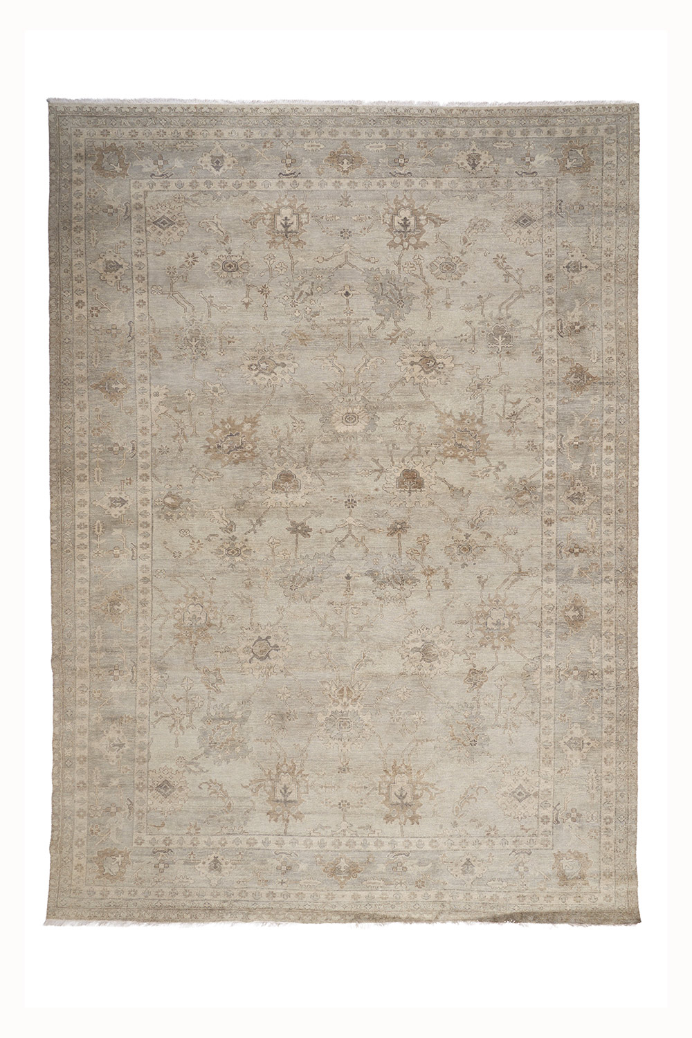 Transitional Oushak Revival – Desert Fog