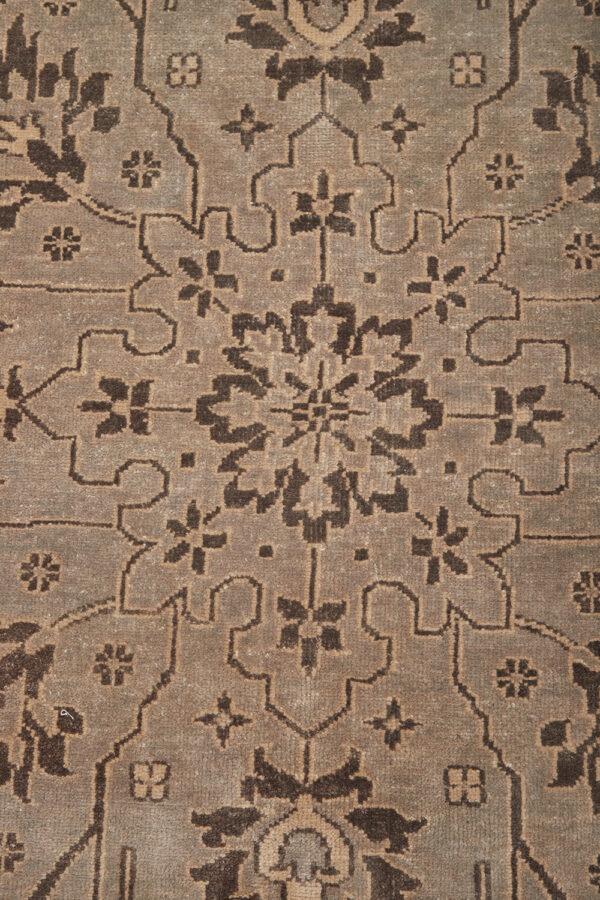 Transitional Oushak Revival - Etched