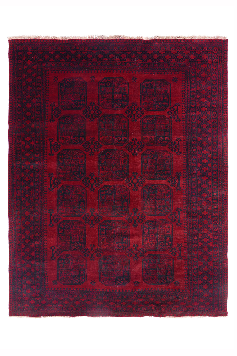 Tribal Afghan Ersari Filpaya – Red Earth