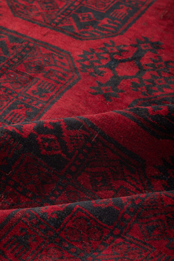 Tribal Afghan Ersari Filpaya - Red Earth