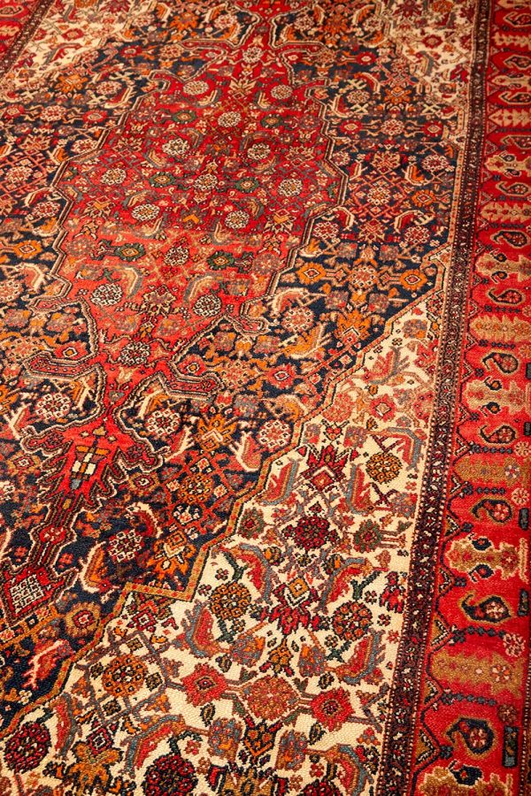Vintage Hamadan Feraghan - Ruby