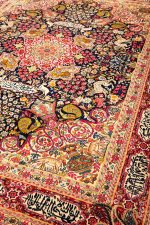 Antique Laver Kerman - Noah's Ark
