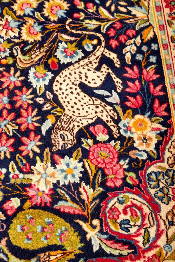 Antique Laver Kerman - Noah's Ark