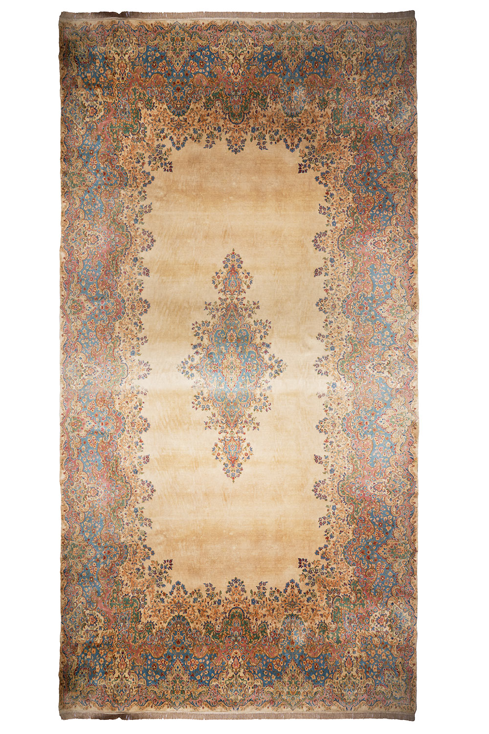 Antique Persian Laver Kerman Aubusson – Aurelle
