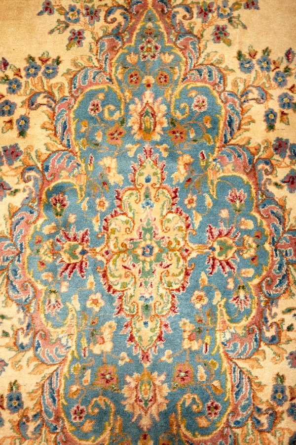 Antique Persian Laver Kerman Aubusson - Aurelle