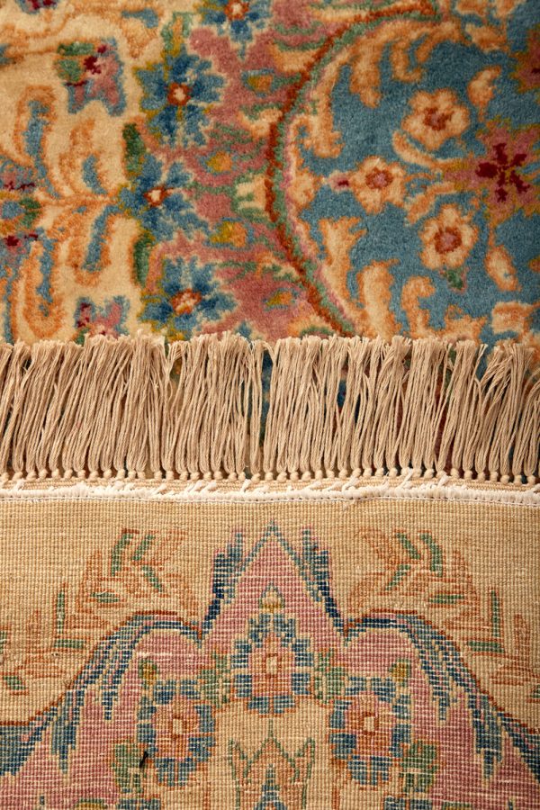 Antique Persian Laver Kerman Aubusson - Aurelle