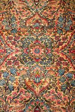 Antique Persian Laver Kerman - Gulistan