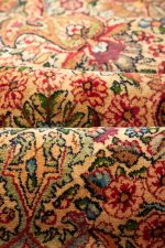 Antique Persian Laver Kerman - Gulistan