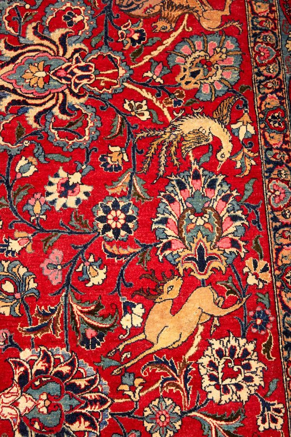 Antique Persian Isfahan Serafian - Zahra