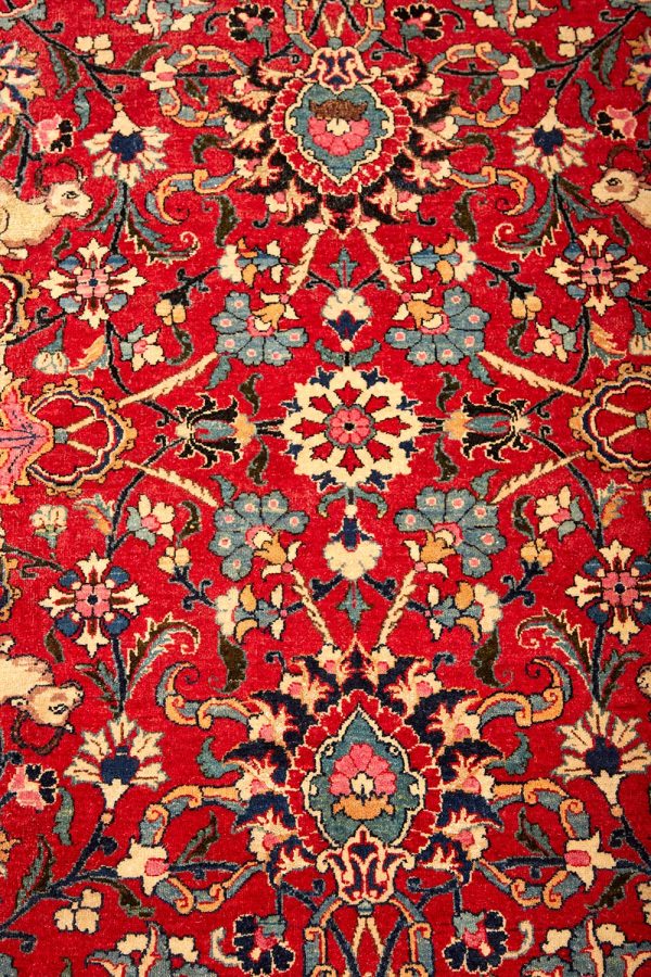 Antique Persian Isfahan Serafian - Zahra