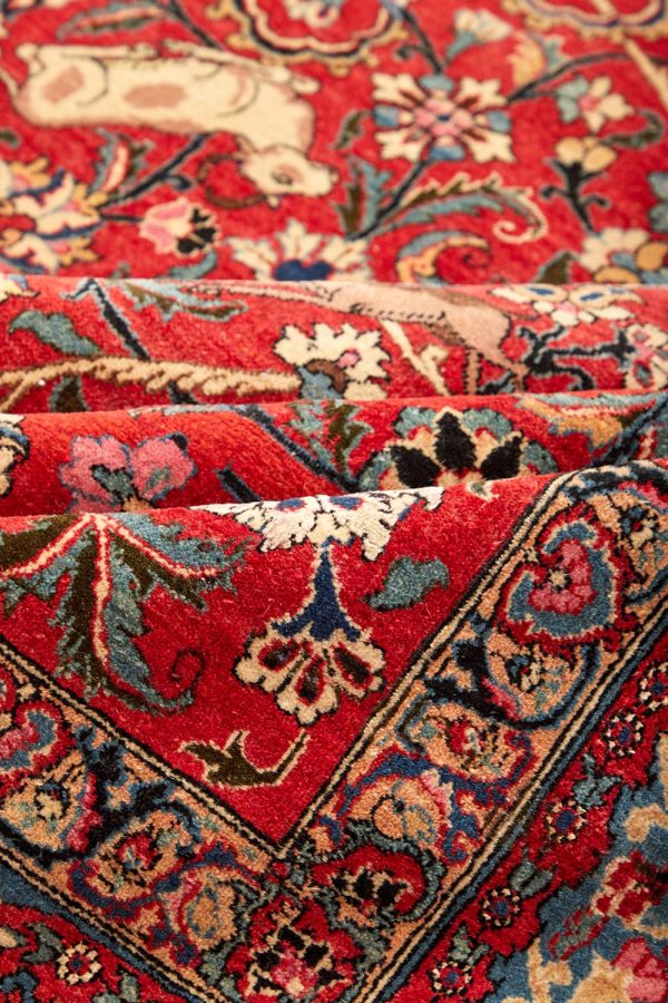 Antique Persian Isfahan Serafian - Zahra