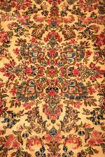 Antique Persian Laver Kerman Aubusson - Shirin