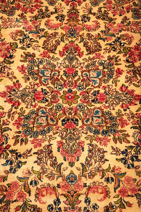 Antique Persian Laver Kerman Aubusson - Shirin