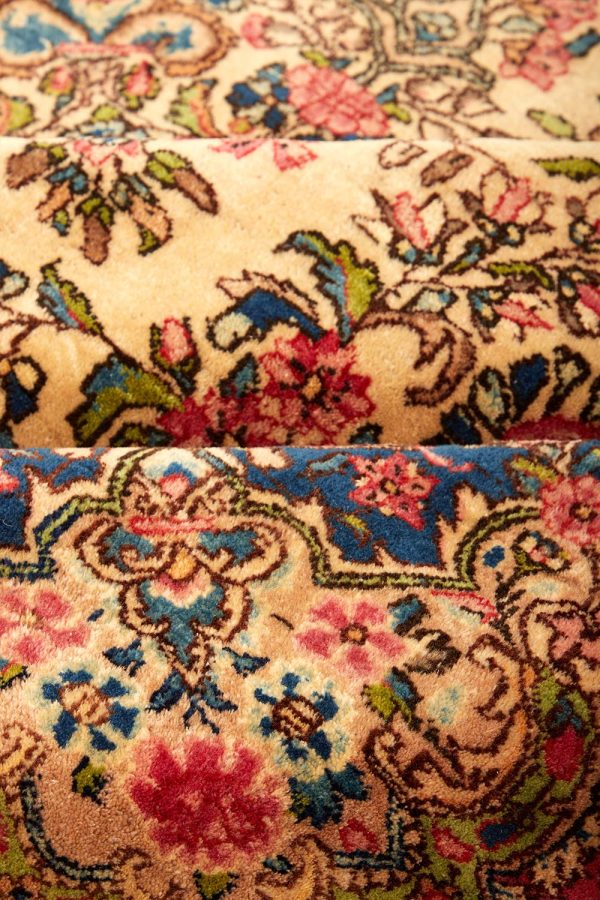 Antique Persian Laver Kerman Aubusson - Shirin