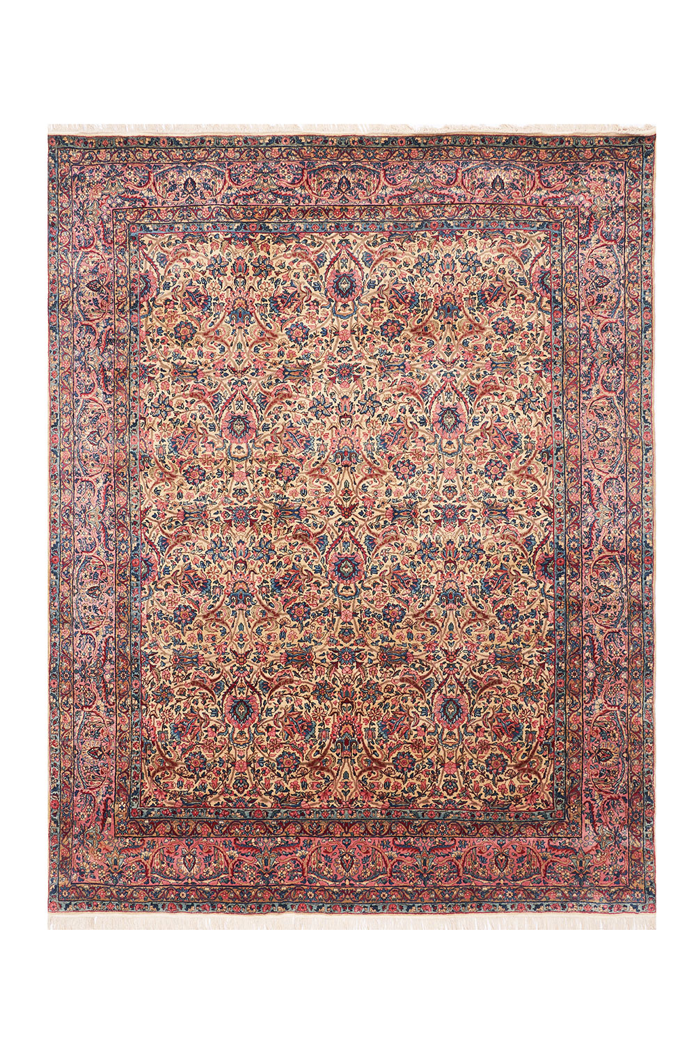 Antique Persian Laver Kerman – Lush