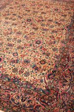 Antique Persian Laver Kerman - Lush