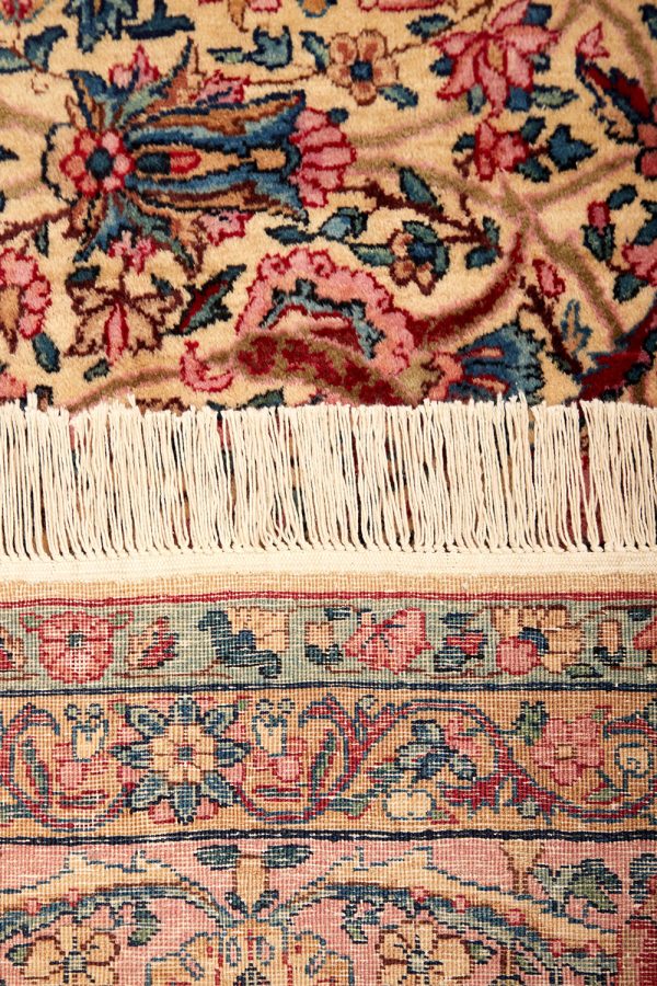 Antique Persian Laver Kerman - Lush