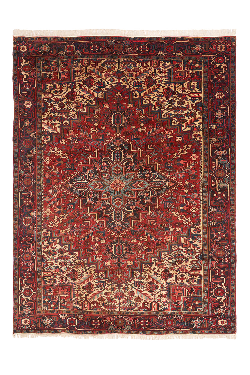 Antique Persian Heriz – Ruby