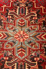 Antique Persian Heriz - Ruby