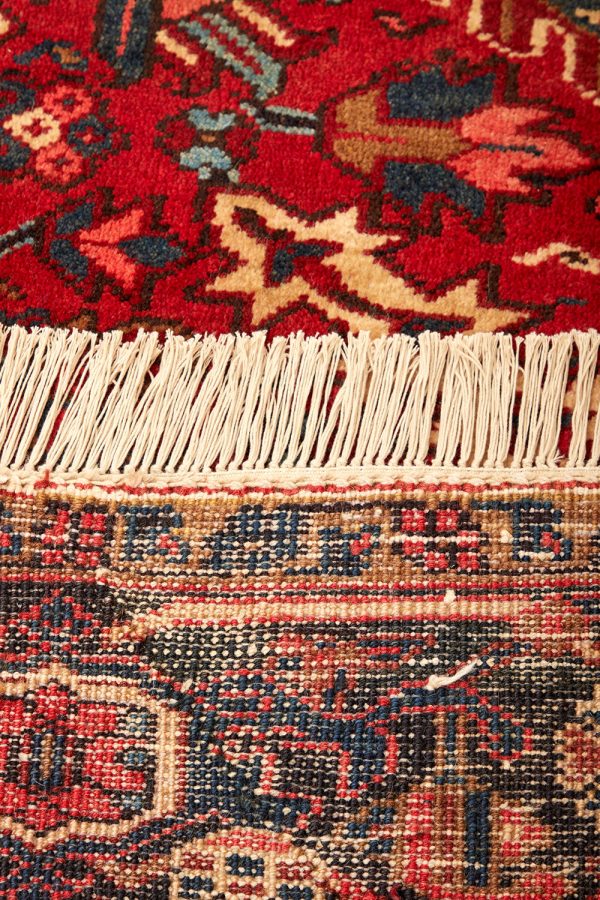 Antique Persian Heriz - Ruby