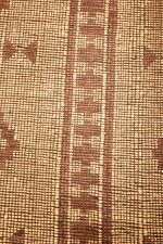 Moroccan Leather Taureg Flat Weave - Diamonds