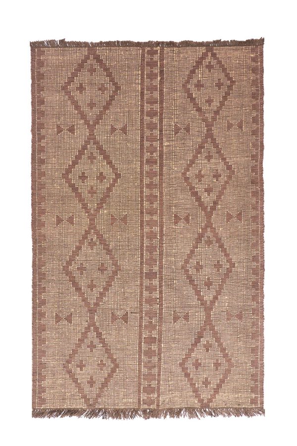 Moroccan Leather Taureg Flat Weave - Knots