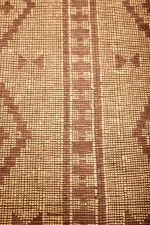 Moroccan Leather Taureg Flat Weave - Knots