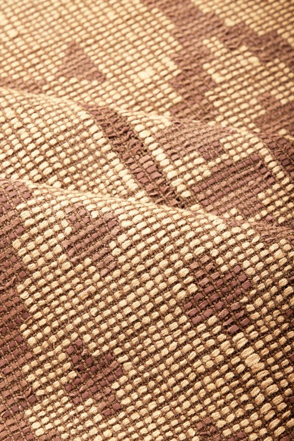 Moroccan Leather Taureg Flat Weave - Knots