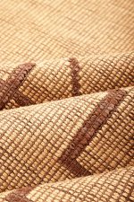 Moroccan Leather Taureg Flat Weave - Pyramid