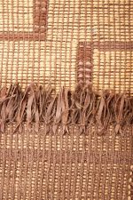 Moroccan Leather Taureg Flat Weave - Pyramid