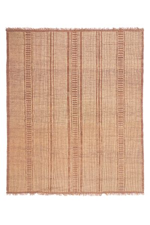 Moroccan Leather Taureg Flat Weave - Straightline