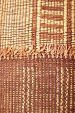 Moroccan Leather Taureg Flat Weave - Straightline
