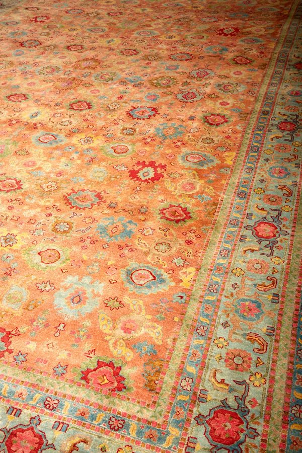 Transitional Oushak Revival - Rangeen
