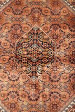 Persian Bidjar Revival Mahi Fish Design - Scroll
