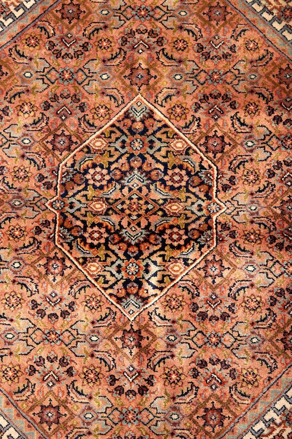 Persian Bidjar Revival Mahi Fish Design - Scroll