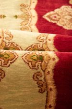 Aubusson Revival Runner - Scarlet