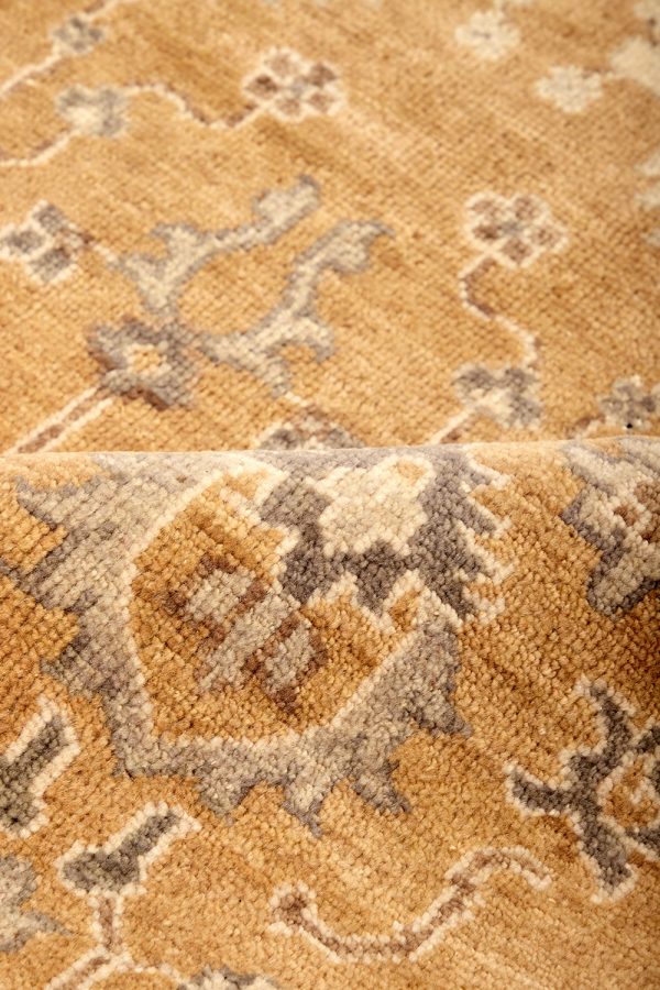 Transitional Oushak Revival - Golden