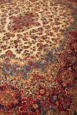 Antique Persian Laver Kerman Aubusson - Epic
