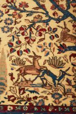 Antique Persian Kashan Garden Of Paradise - Canvas