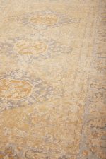 Erased Distressed Oushak - Moonlit