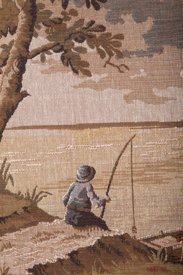 Dutch European Tapestry - Windmill