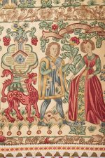 European Tapestry with Metal Thread
