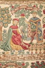 European Tapestry with Metal Thread