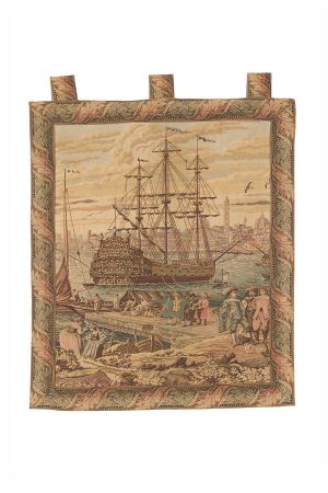 European Tapestry Textile - Voyage