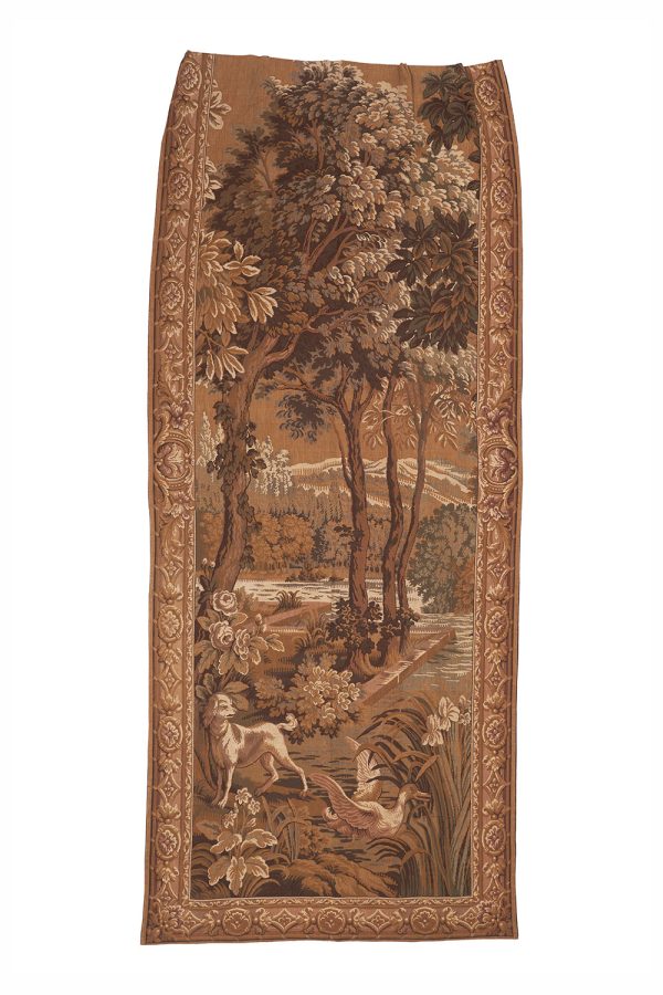 Antique French Tapestry - Pond