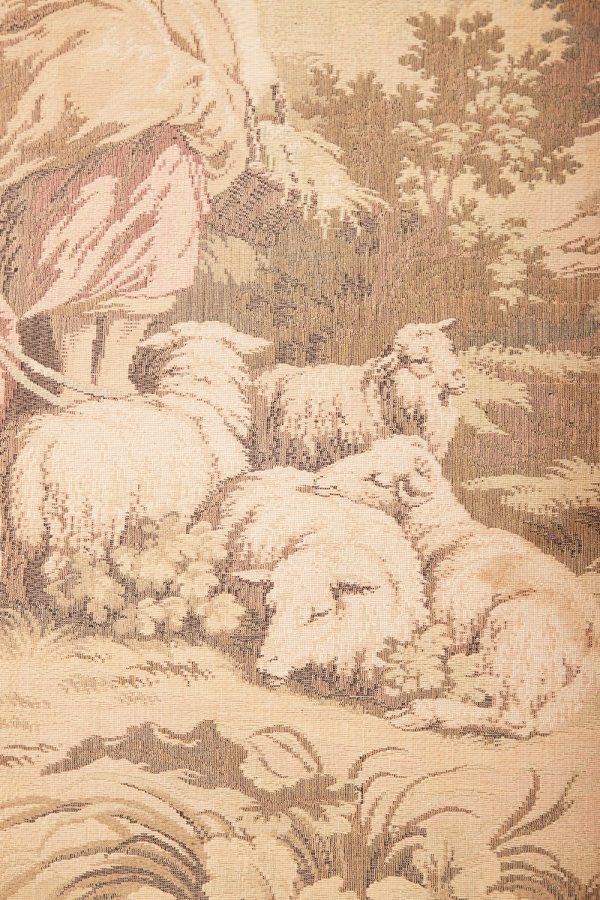 French Aubusson Tapestry - Lovers