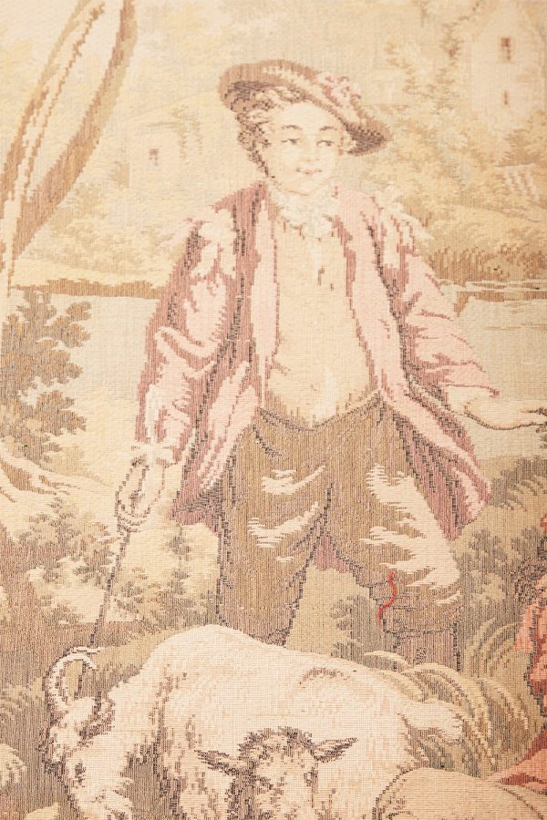 French Aubusson Tapestry - Lovers