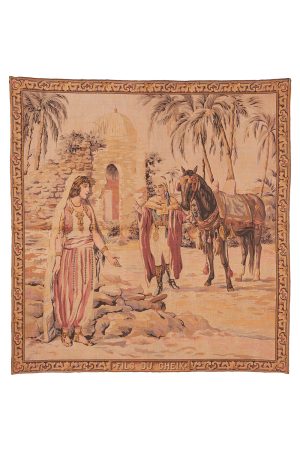 French Aubusson Tapestry - Arabian